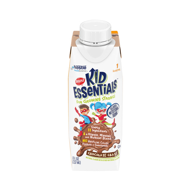 Image of Boost Kid Essentials, Chocolate Craze, 8 oz. Tetra Prisma