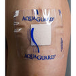 Image of AquaGuard® Moisture Barrier 4" x 4", Actual Area of Coverage is 2-1/2" x 2-1/2", Retail Pack, Small-Medium Surgical Sites, Tube Thoracostomies, Broviac® Catheters