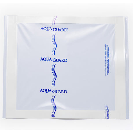 Image of AquaGuard® Moisture Barrier 10" x 12", Actual Area of Coverage is 8-1/2" x 9-3/4", Retail Pack, PICC Lines, Stomas, Knee, Hip or Shoulder Incisions, Dialysis Catheters, Surgical Dressings, Ostomies