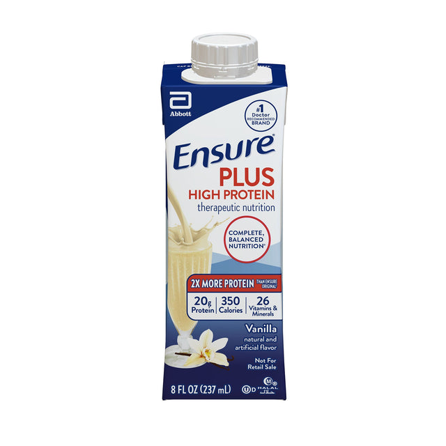 Image of Ensure Plus High Protein, Vanilla, 8 oz. ARC