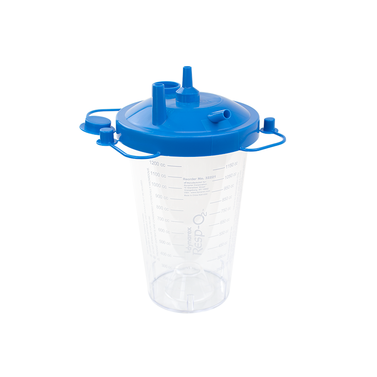 Image of Dynarex Suction Canister with Lid, 1200 cc