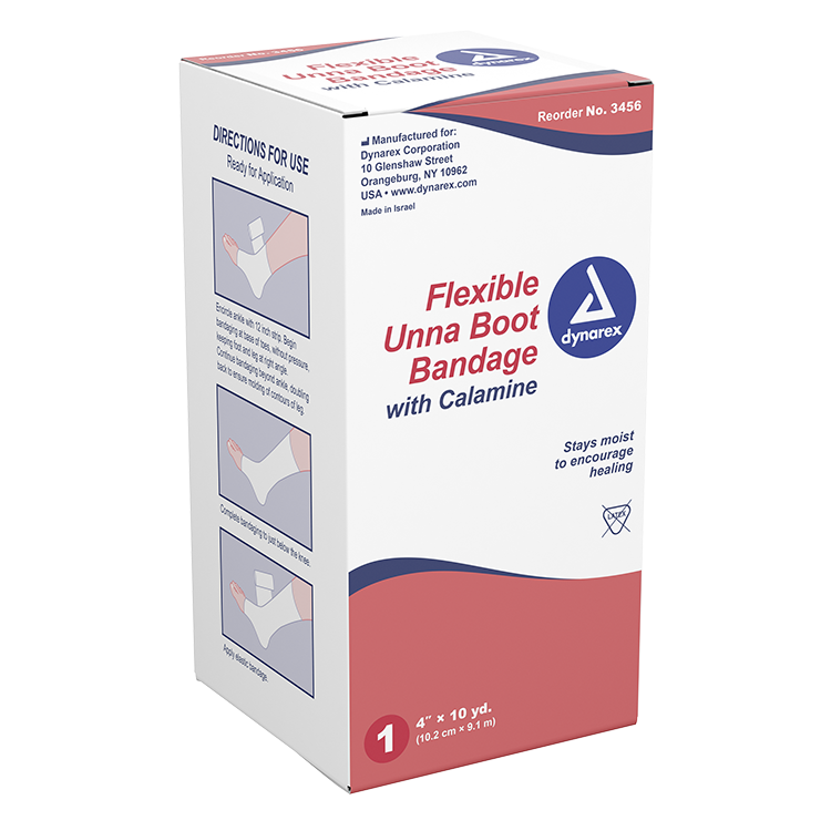 Image of Dynarex Flexible Unna Boot Bandages With Calamine