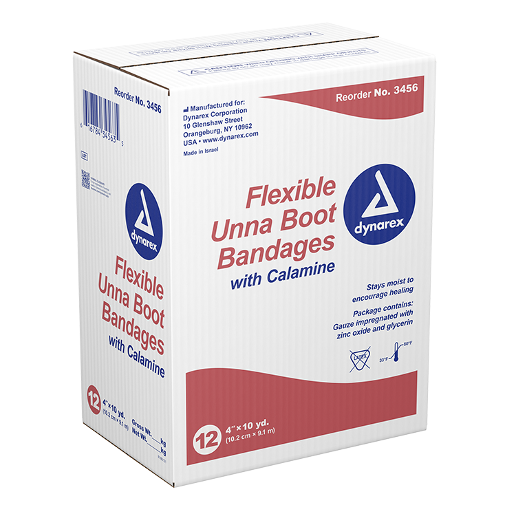 Image of Dynarex Flexible Unna Boot Bandages With Calamine