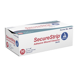 Image of SecureStrip Adhesive Wound Closure Strips, 1/2" x 4", Sterile. 6 Strips per each.