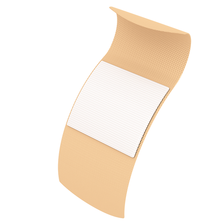 Image of Adhesive Fabric Bandages Sterile, 1" x 3"