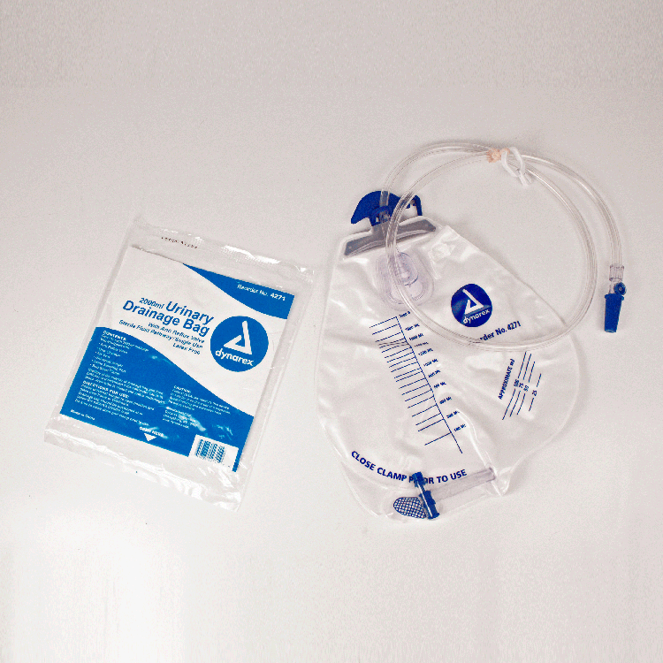 Image of Dynarex Urinary Drainage Bag 2,000 mL