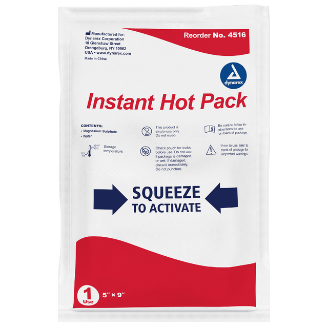 Image of Dynarex Instant Hot Pack 5" x 9"