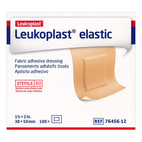 Image of Leukoplast Elastic Flexible Fabric First Aid Dressings (Formerly Coverlet)