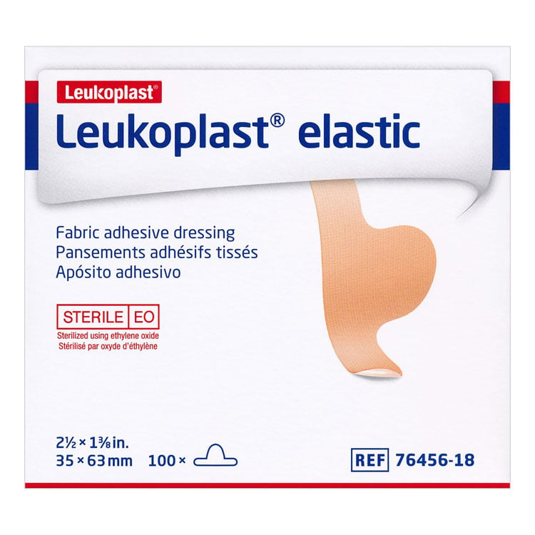 Image of Leukoplast Elastic Flexible Fabric First Aid Dressings (Formerly Coverlet)