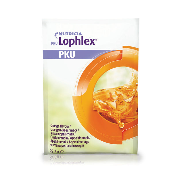 Image of Lophlex Powdered Medical Food Drink Mix 14.3g Sachet, Orange Flavor