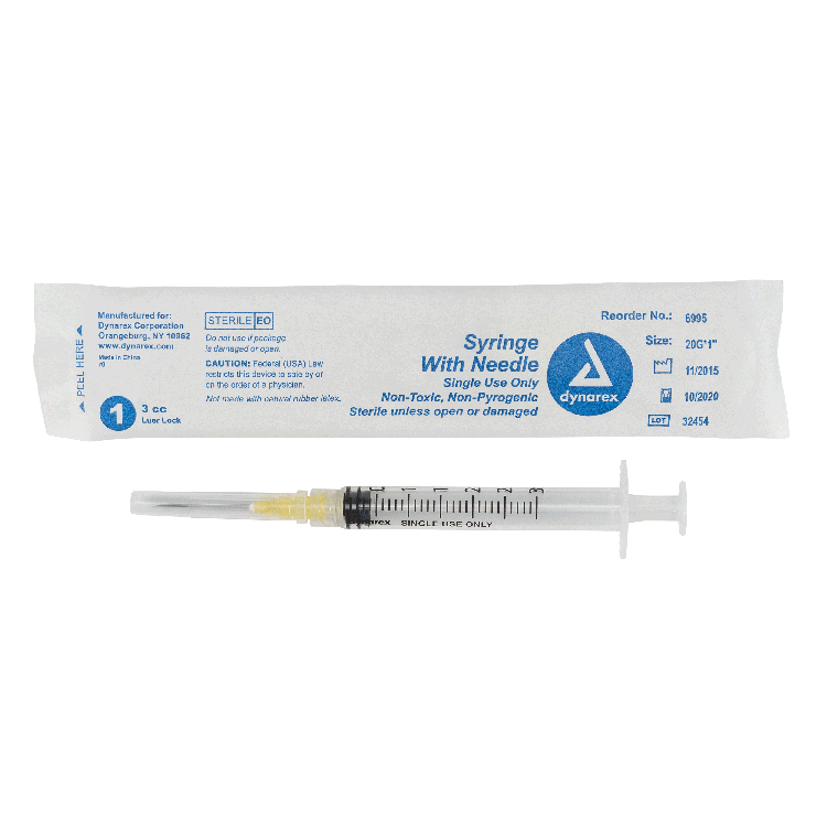 Image of Dynarex Syringes With Needles