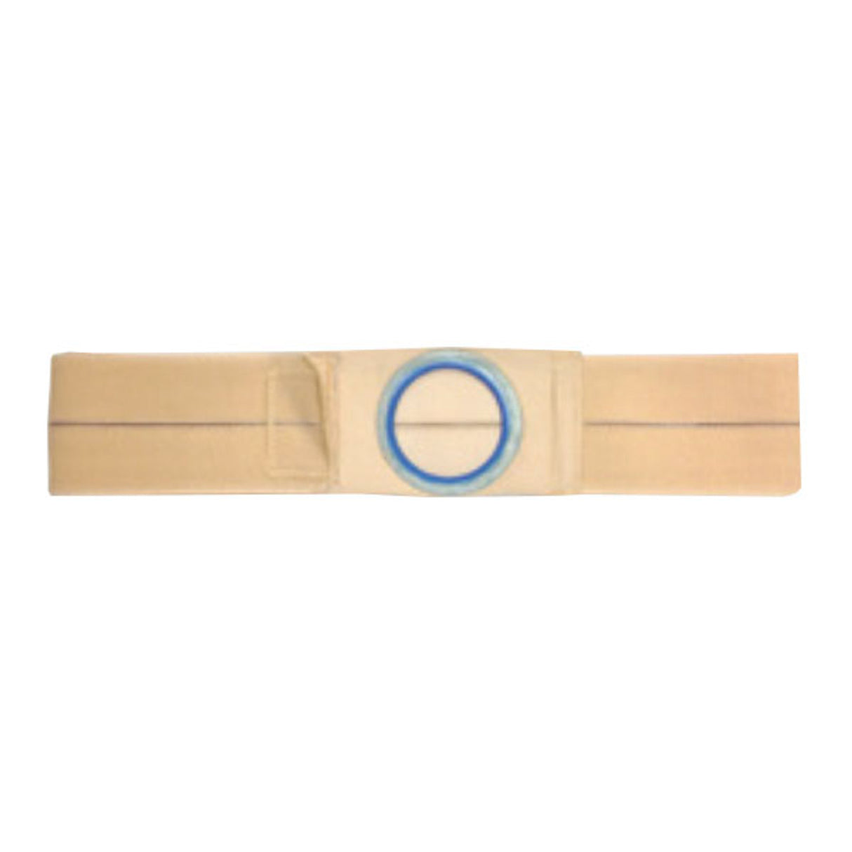 Image of Original Flat Panel Beige Support Belt 2-1/4" Center Opening 5" Wide 28" - 31" Waist Small