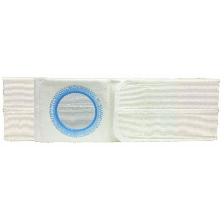 Image of 5" White, Cool Comfort, Flat Panel Belt, Medium, 2-5/8" Center Opening