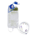 Image of Kangaroo™ ePump™ Safety Screw Spike with 1000mL Flush Bag, Non-Sterile