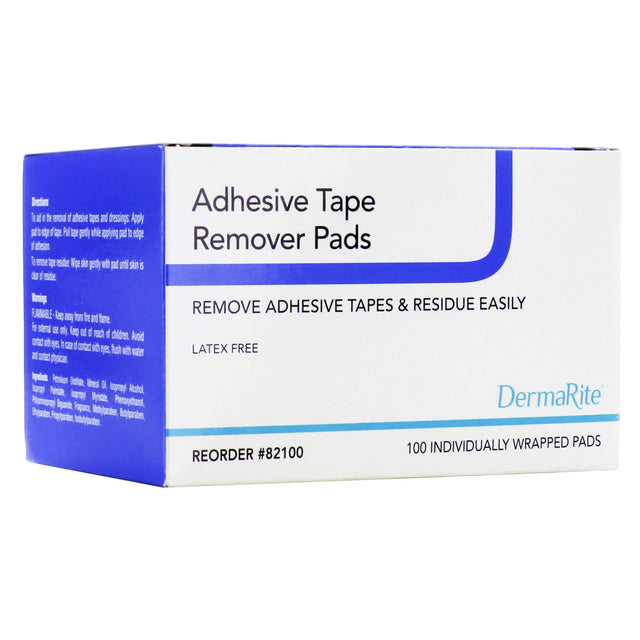 Image of DermaRite Adhesive Tape Remover Pads