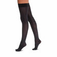 Image of Jobst Opaque Thigh-High Stocking with Silicone Band, 30-40, Closed Toe, Large, Classic Black