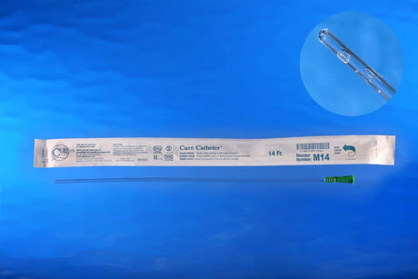 Image of Cure Catheter, Uncoated, Straight or Coude Tip, Male 16"