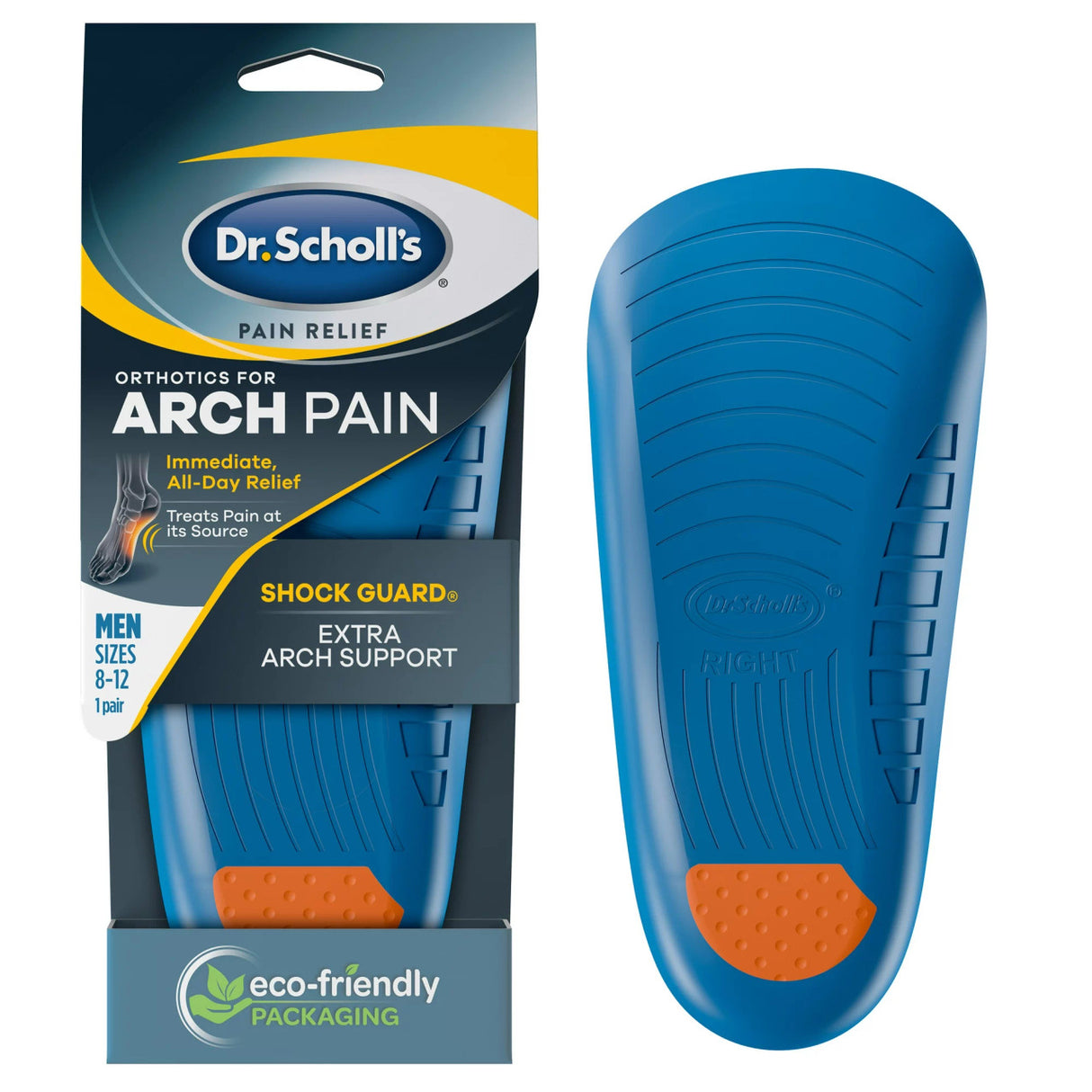 Image of Dr. Scholl's Pain Relief Orthotic for Arch Pain for Men