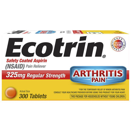 Image of Ecotrin, Regular Strength Tablet, 300 ct.