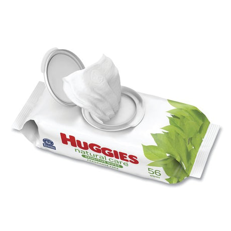 Image of Huggies® Natural Care® Baby Wipes, Fragrance-Free, 6-5/7" x 7-5/7"