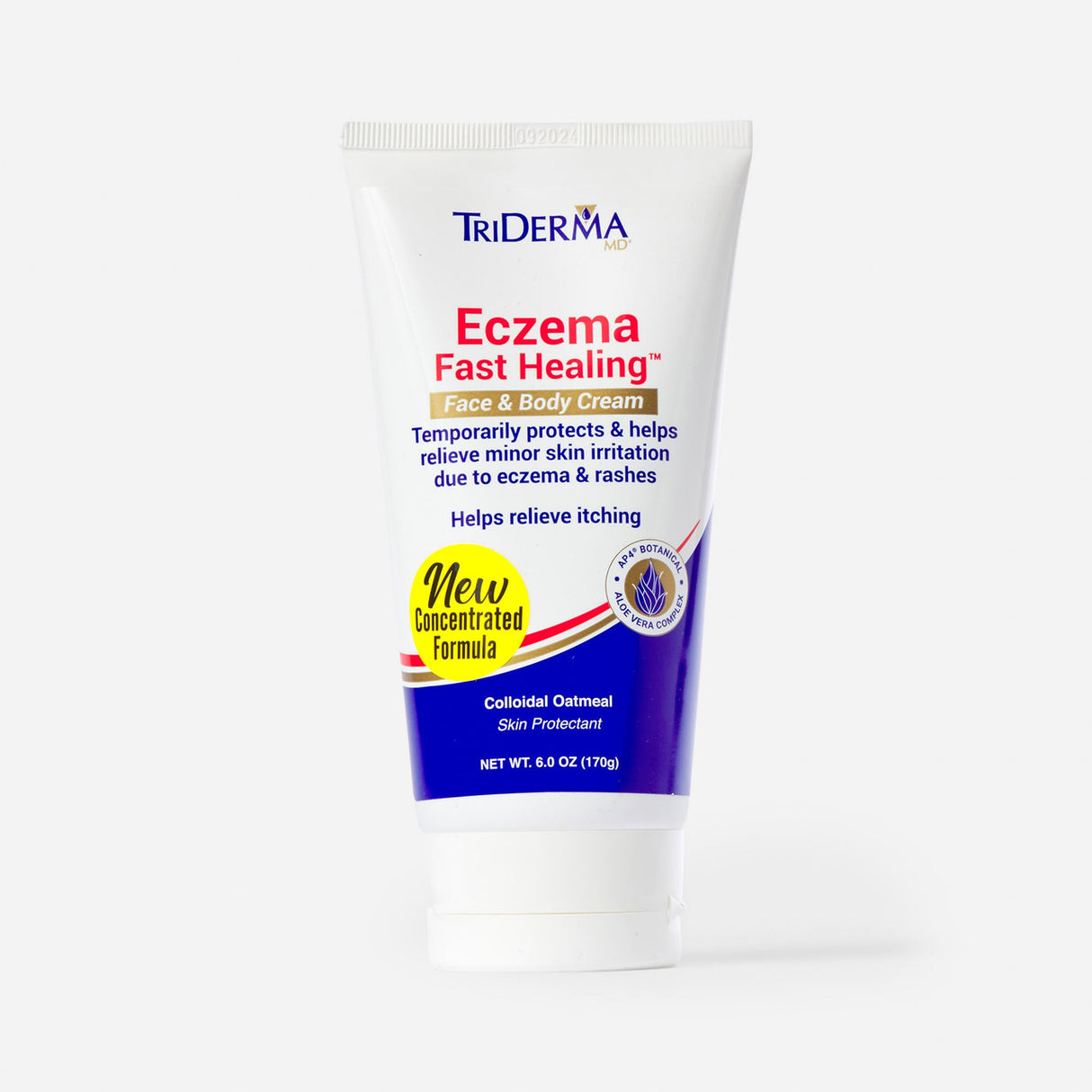 Image of Triderma Eczema Fast Healing Face & Body Cream, 6 oz