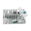 Image of MTG Jiffy Cath® Intermittent Urinary Catheter, Soft Coude, Closed System, 12Fr OD, 16''