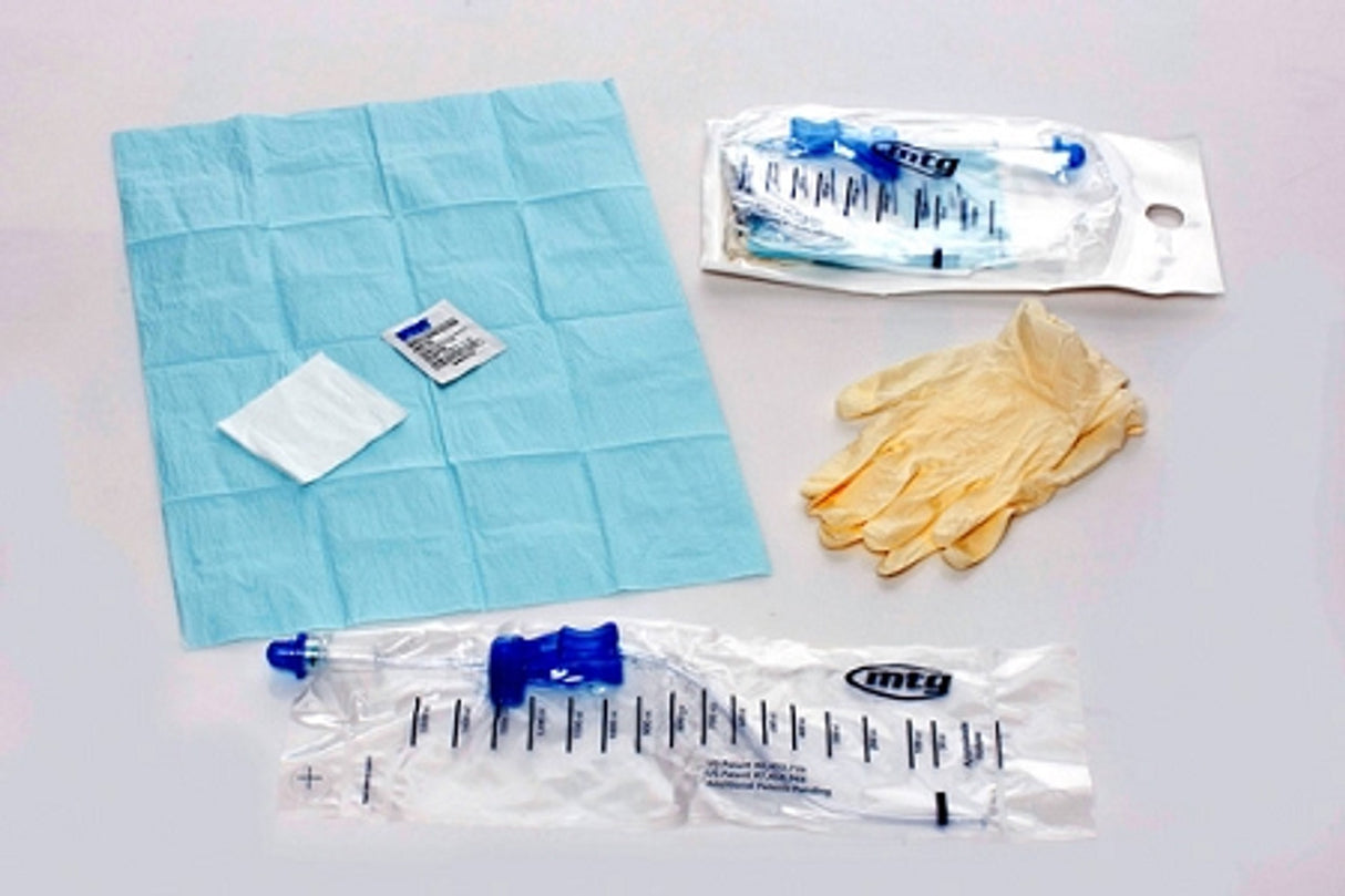 Image of MTG EZ-Gripper Closed System Catheter, 1500ml, Privacy Bag, 12Fr, 16" Length