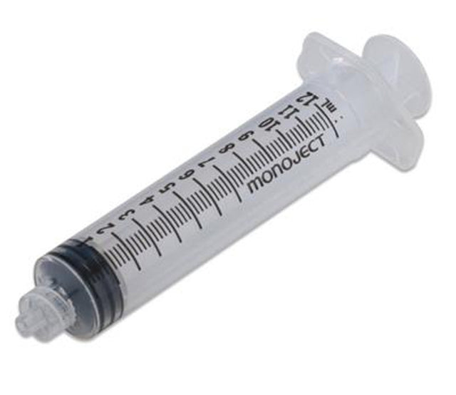 Image of Monoject 12 mL Syringe, Luer-Lock Tip