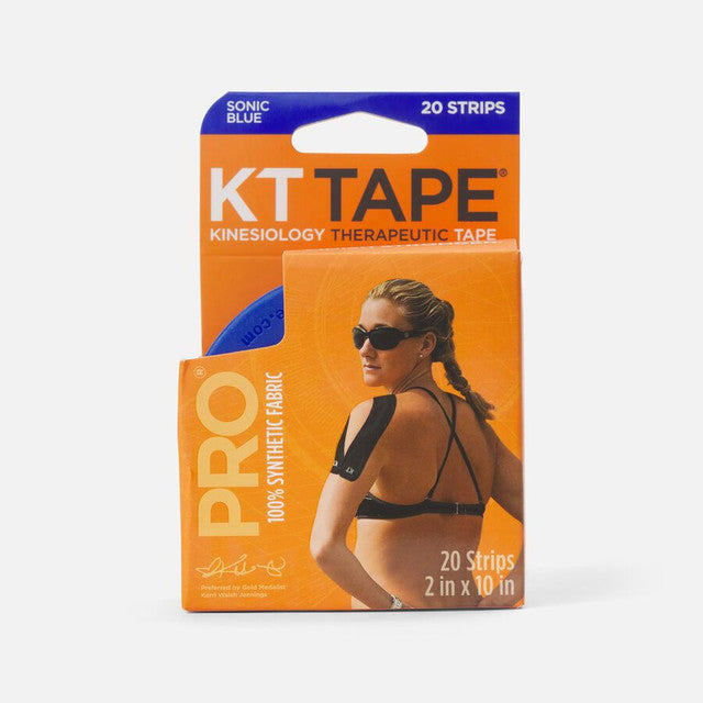 Image of KT Tape Pro Synthetic Sonic Blue, 20 CT.