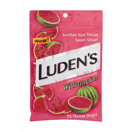 Image of Luden's Watermelon Throat Drops, 25 ct.