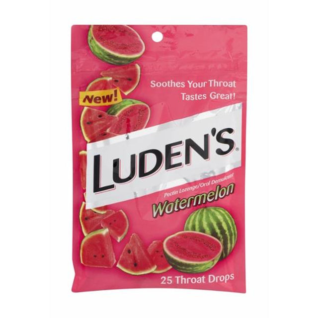 Image of Luden's Watermelon Throat Drops, 25 ct.