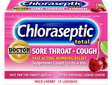 Image of Chloraseptic Total, Wild Cherry, Sore Throat and Cough Lozenges, 15 ct.