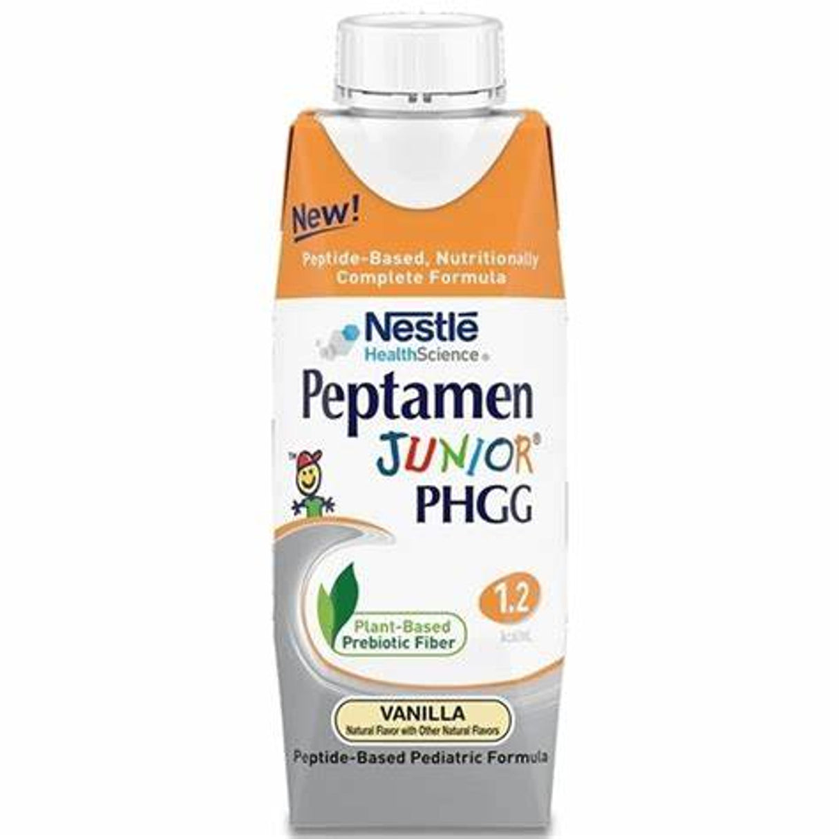 Image of Peptamen Junior PHGG, Vanilla, 8.45 oz. Tetra Prisma