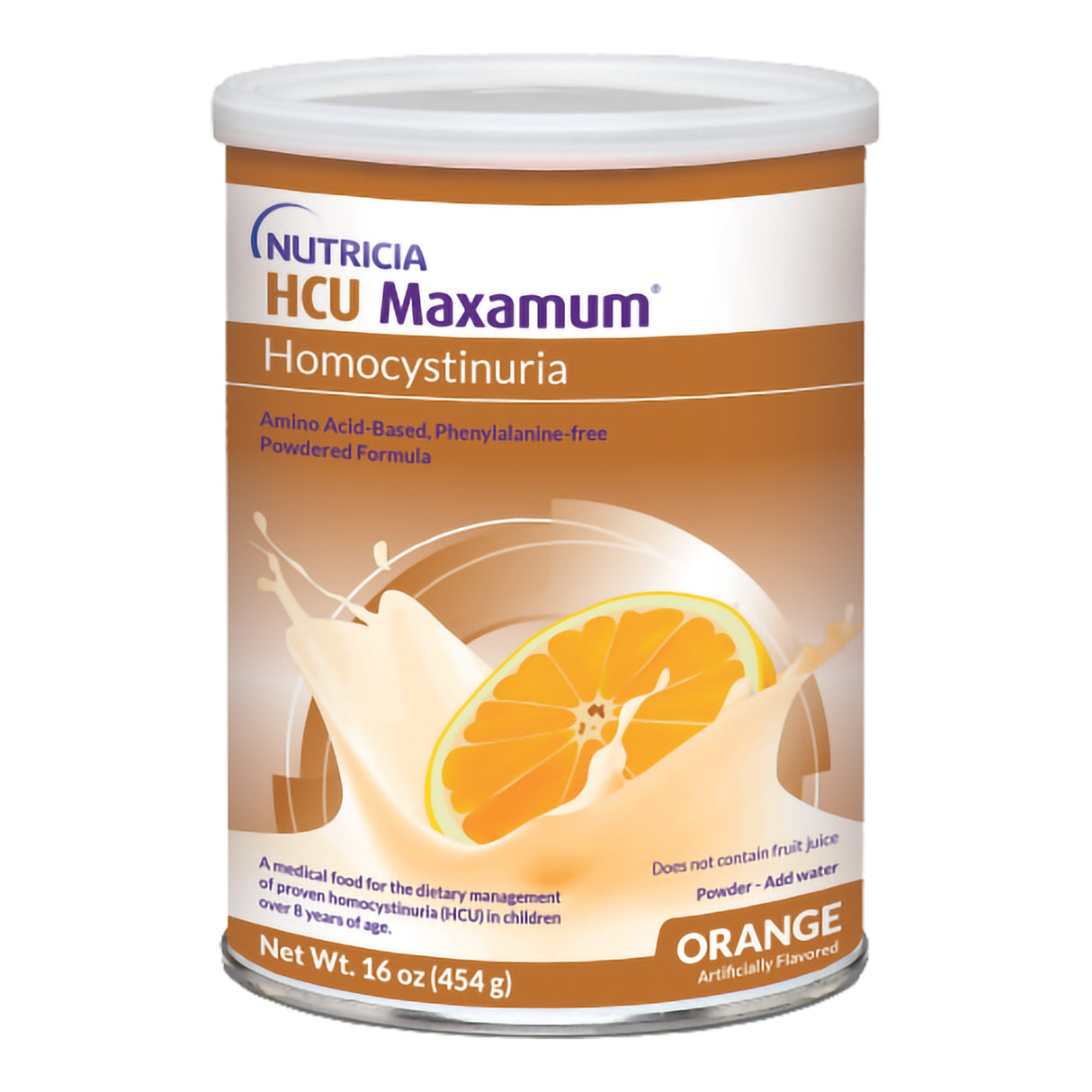 Image of HCU Maxamum, Powdered Medical Food, Orange Flavor, 16 oz., 454g