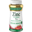 Image of Nature's Bounty Zinc Gummies, 30mg, 70 ct