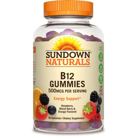 Image of Sundown Naturals B-12 Gummies, Value Size, 500mcg, 150 ct