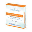 Image of Simpurity Super Absorbent Pad Wound Dressing, 4" x 4"