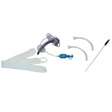 Image of Smiths Medical ASD, Inc. BLUselect Tracheostomy Tube with Wedge and Decan Cap, Cuffed, Fenestrated, Size 8.0