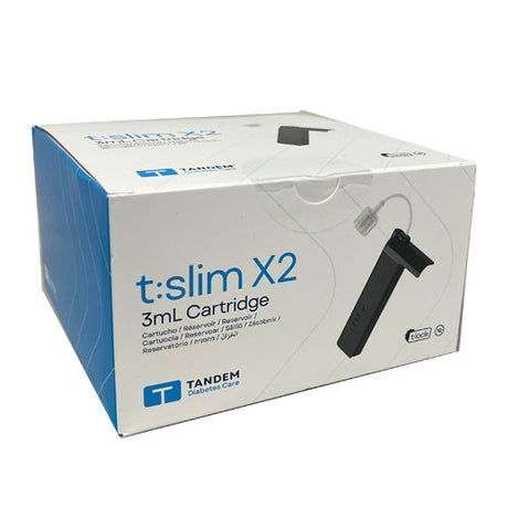 Image of tslim Cartridge (300 units - for use with all t:slim Pumps) // t:lock Connector