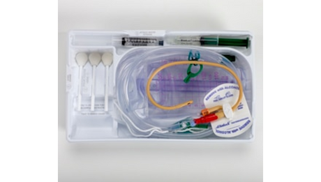 Image of SURESTEP Lubri-Sil I.C. Complete Care Foley Tray, 16 Fr, 5cc