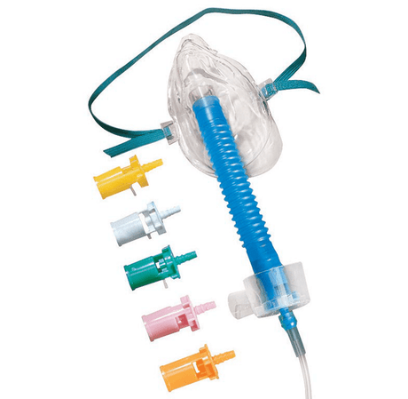 Image of Vyaire Venturi Tracheostomy Mask with 6" FlexTube and 7' U/Connect-It Tubing, Pediatric