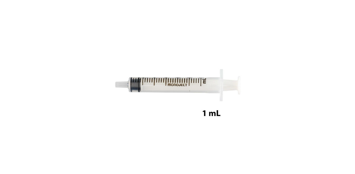 Image of Cardinal Health™ Monoject™ SoftPack Medical Syringe, Regular Luer Tip, 3mL Capacity