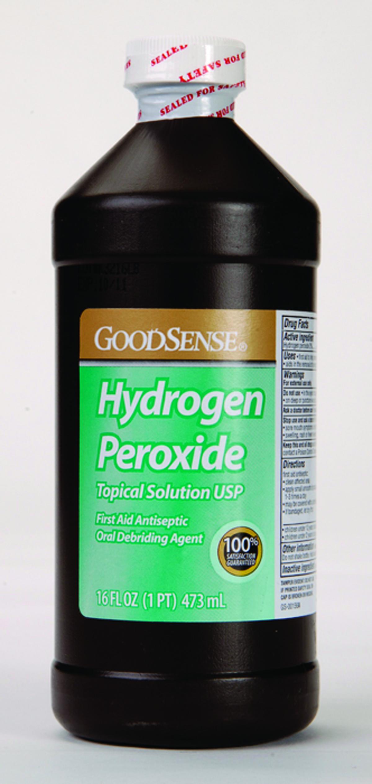 Image of GoodSense Hydrogen Peroxide, 3%, 16 oz