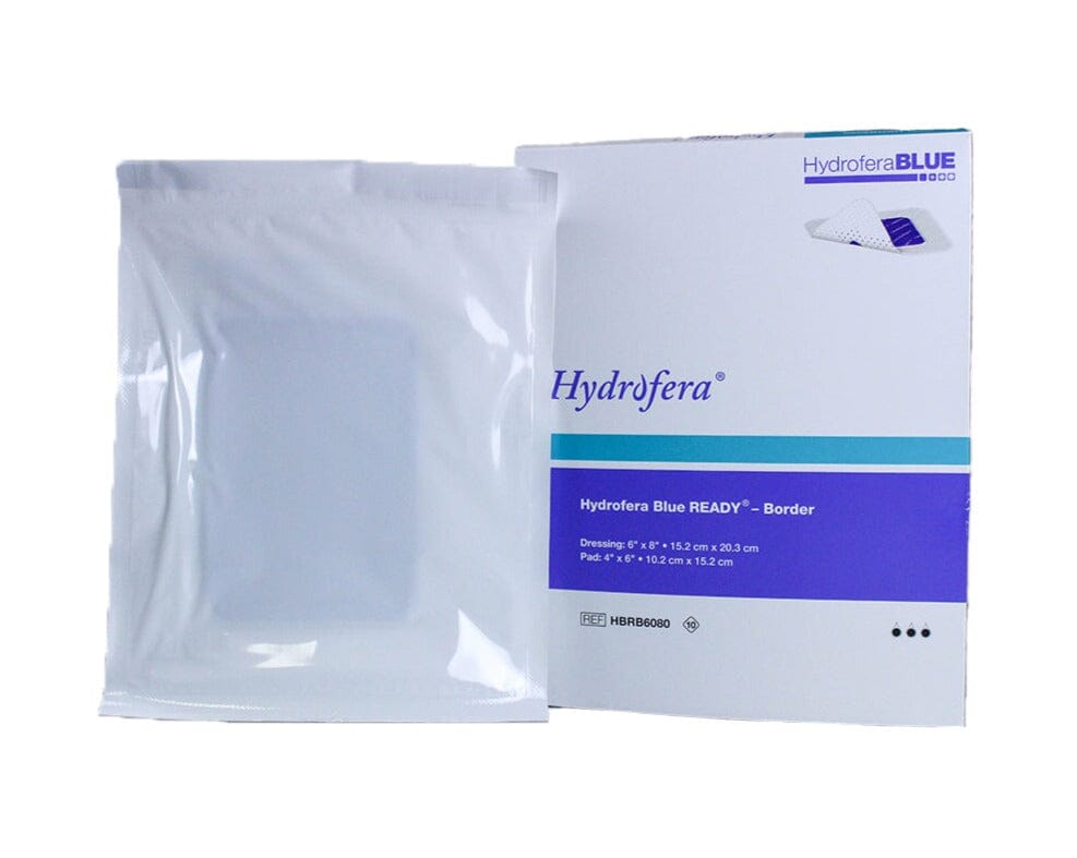 Image of Hydrofera Blue READY-Border Antibacterial Foam Dressing