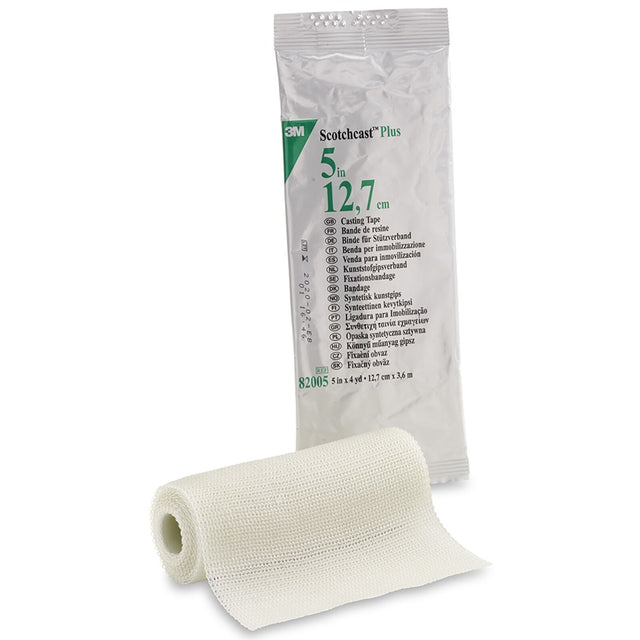 Image of 3M™ Scotchcast™ Plus Casting Tape 5" x 12', White