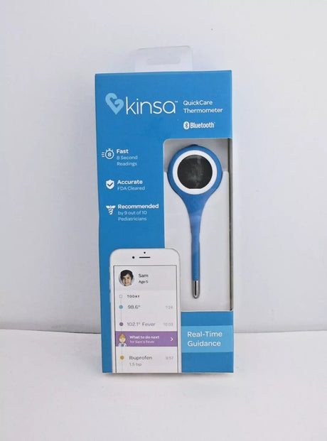 Image of Kinsa QuickCare Thermometer, 8 second