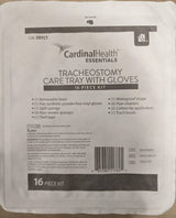 Image of Cardinal Health Essentials™ Tracheostomy Care Tray with PVC Powder-Free Gloves