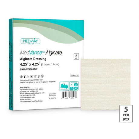 Image of MedVance Calcium Alginate Dressing, 4.25" x 4.25"