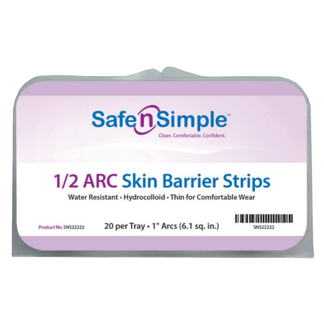 Image of 1/2 Arc Skin Barrier Strip, 1.25" Wide