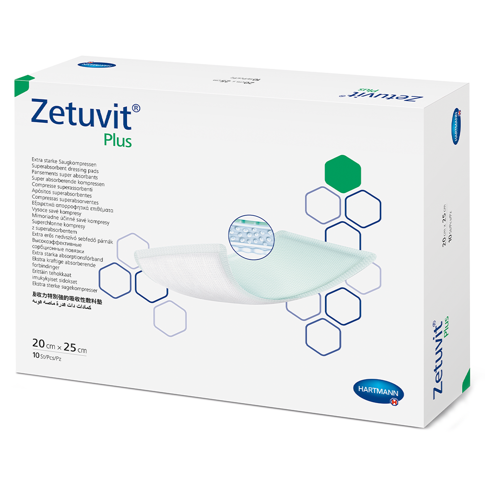 Image of Zetuvit Plus Non-border Super Absorbent Dressings